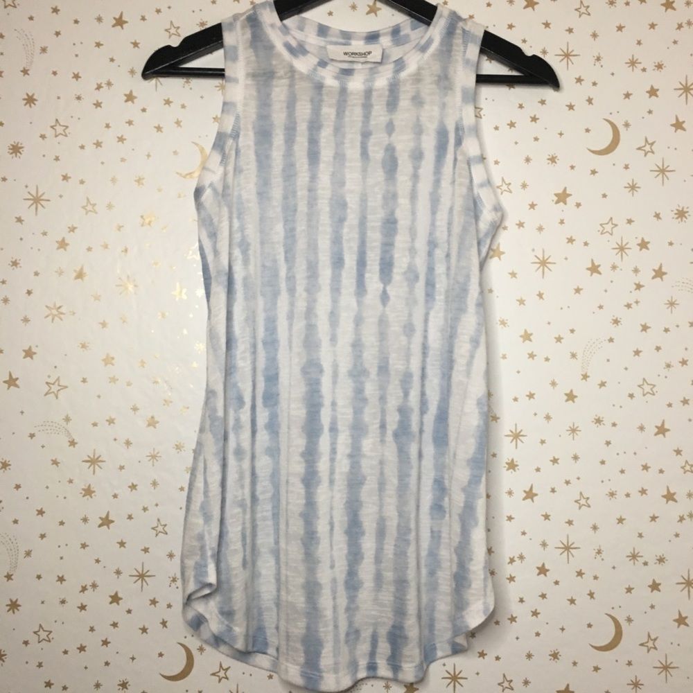 Workshop Republic Clothing Women’s Tank Top – Tie-Dye Sleeveless Shirt